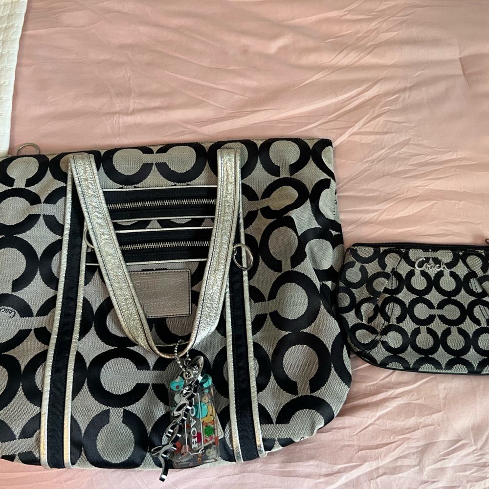 Coach Handbag & wristlet